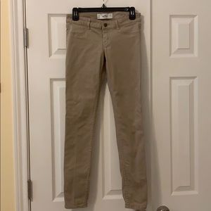 Hollister Super Skinny Khaki Pants